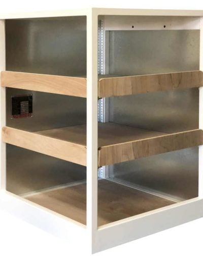 Dumbwaiter Car -- Two Shelfs with 3 Inch Lip Option