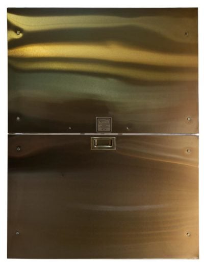 Stainless Steel Bi-Parting Dumbwiater Car Gate (MJ-500)
