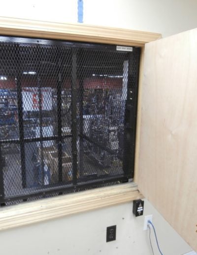 Mezzanine Lift ( Top Floor -- door open)
