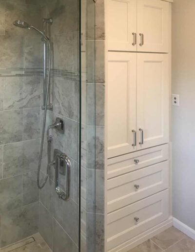 residential dumbwaiter with the doors closed